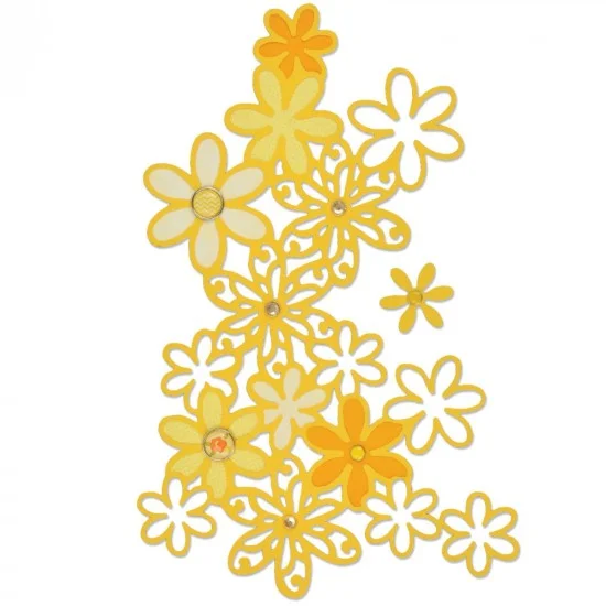 Thinlits Die Drifting Daisy  - Sizzix