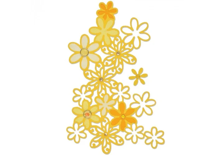 Thinlits Die Drifting Daisy  - Sizzix
