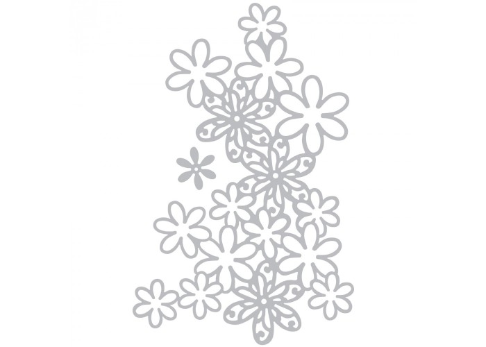 Thinlits Die Drifting Daisy - Sizzix Thinlits Die Drifting Daisy - Sizzix