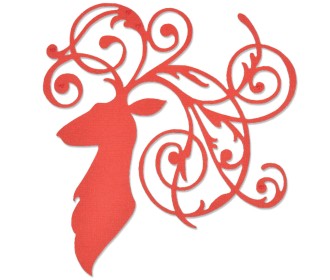 Elegant Deer - Sizzix  Elegant Deer - Sizzix
