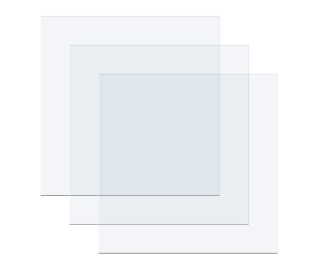 We R Memory Keepers Aνταλλακτικά φύλλα καλουπιών για τα Mold Press 6τεμ