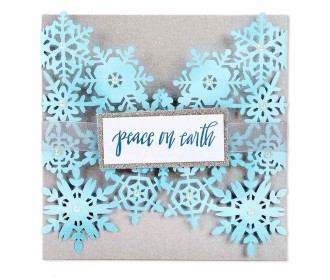 Thinlits Die - Snowflake Card - Sizzix Thinlits Die - Snowflake Card - Sizzix