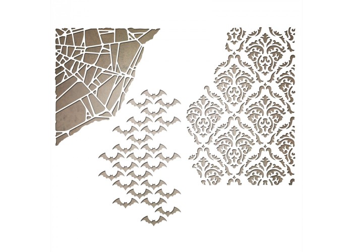 Thinlits Die Set 3PK - Mixed Media Halloween - Sizzix Thinlits Die Set 3PK - Mixed Media Halloween - Sizzix