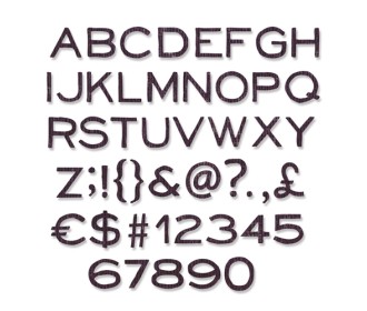 Alphanumeric Thin 121τεμ- Sizzix Alphanumeric Thin 121τεμ- Sizzix