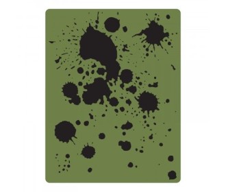 Texture Fades Embossing Folder Ink Splats Texture Fades Embossing Folder Ink Splats