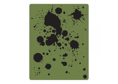 Texture Fades Embossing Folder Ink Splats Texture Fades Embossing Folder Ink Splats