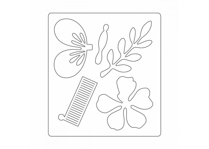 Bigz Die w/Textured Impressions Butterfly Embellishments Bigz Die w/Textured Impressions Butterfly Embellishments