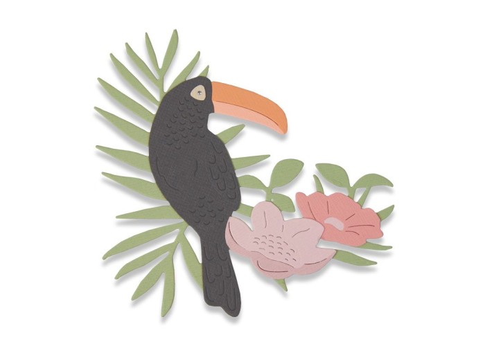 Thinlits Tropical Bird Thinlits Tropical Bird