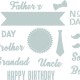 Thinlits Die Male Occasions - 15τεμ- Sizzix Thinlits Die Male Occasions - 15τεμ- Sizzix