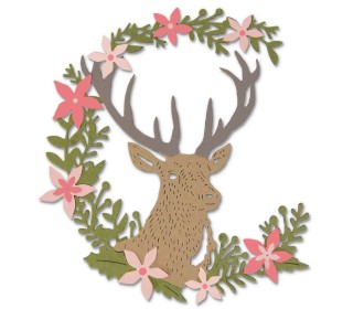 Sizzix Thinlits Die Set 5τεμ - Deer Sizzix Thinlits Die Set 5τεμ - Deer