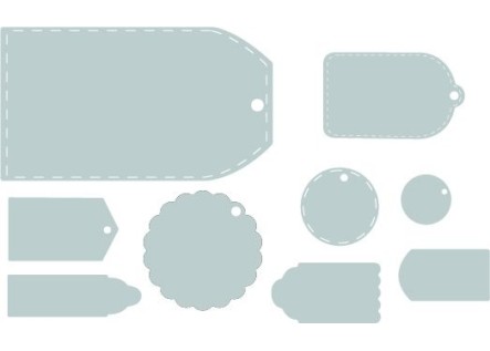 Framelits Die Set 9PK Tags by Emily Tootle Framelits Die Set 9PK Tags by Emily Tootle