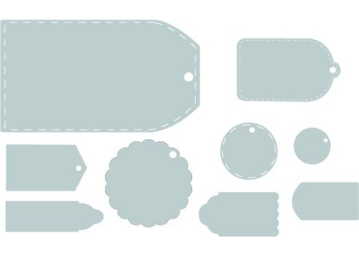 Framelits Die Set 9PK Tags by Emily Tootle Framelits Die Set 9PK Tags by Emily Tootle