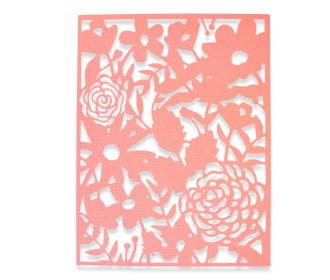 Thinlits Die Country Rose- Sizzix Thinlits Die Country Rose- Sizzix