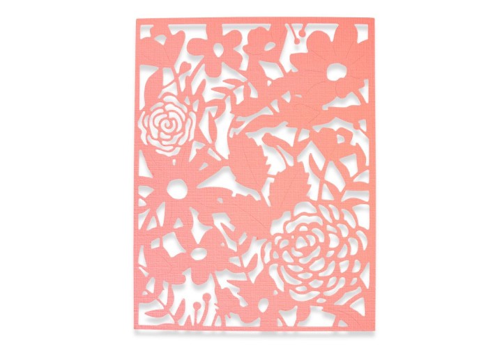 Thinlits Die Country Rose- Sizzix Thinlits Die Country Rose- Sizzix