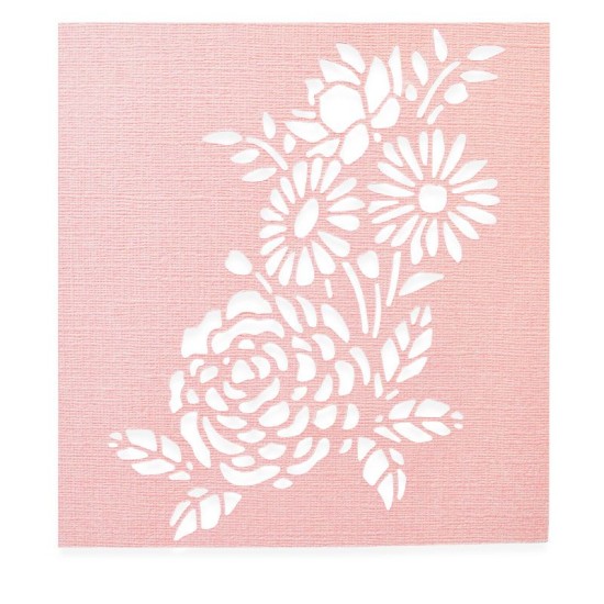 Thinlits Die Botanical Mask- Sizzix