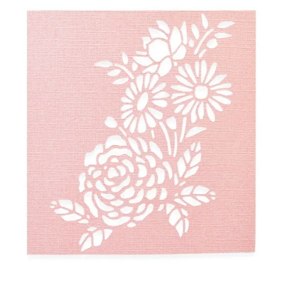 Thinlits Die Botanical Mask- Sizzix