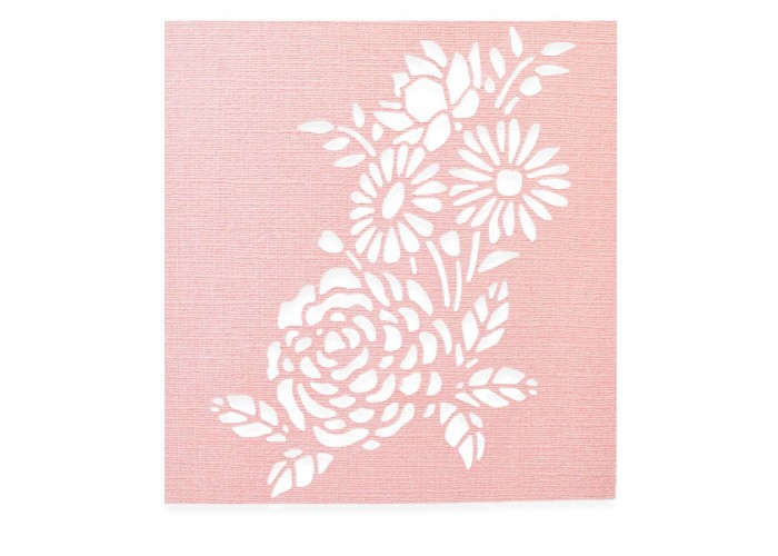 Thinlits Die Botanical Mask- Sizzix Thinlits Die Botanical Mask- Sizzix
