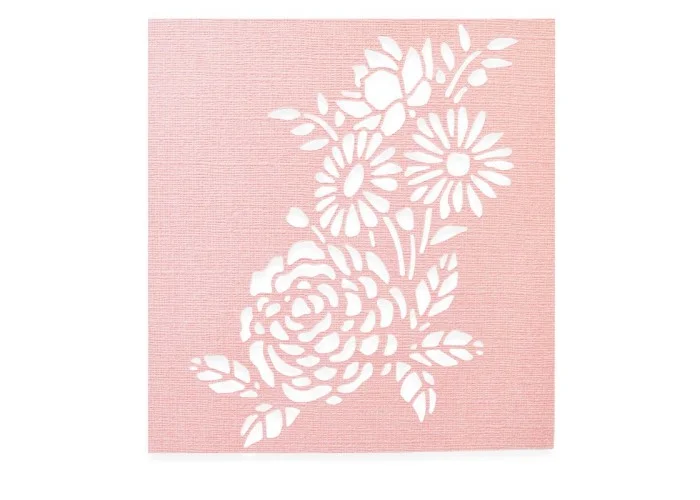 Thinlits Die Botanical Mask- Sizzix
