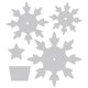 Sizzix Bigz Die - Snowflake Christmas Sizzix Bigz Die - Snowflake Christmas