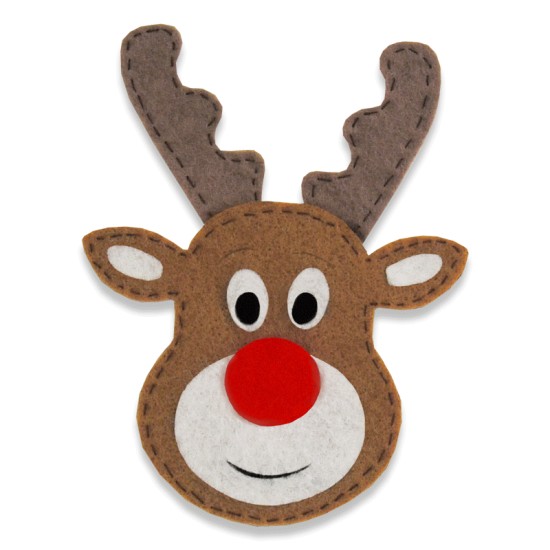 Sizzix Bigz Die - Reindeer #4 Sizzix Bigz Die - Reindeer #4