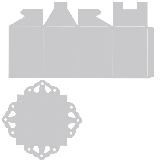 Sizzix Bigz Plus Die - Lace Box Sizzix Bigz Plus Die - Lace Box