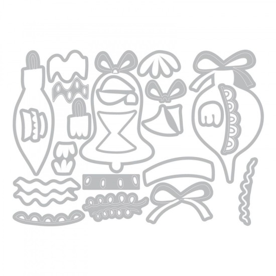 SIZZIX THINLITS DIE SET 22PK - WHIMSY DÉCOR SIZZIX THINLITS DIE SET 22PK - WHIMSY DÉCOR