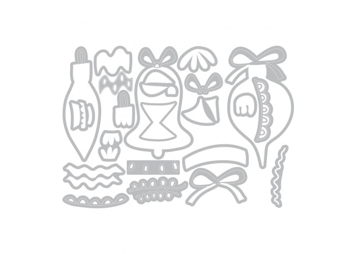 SIZZIX THINLITS DIE SET 22PK - WHIMSY DÉCOR SIZZIX THINLITS DIE SET 22PK - WHIMSY DÉCOR