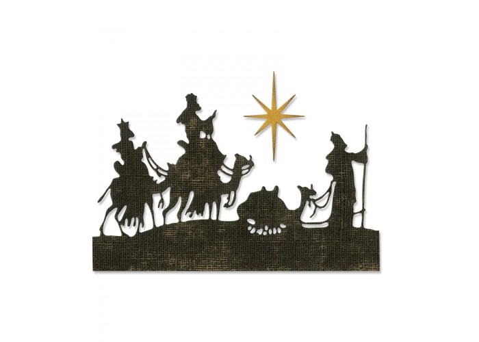 SIZZIX THINLITS DIE SET 2PK - WISE MEN SIZZIX THINLITS DIE SET 2PK - WISE MEN