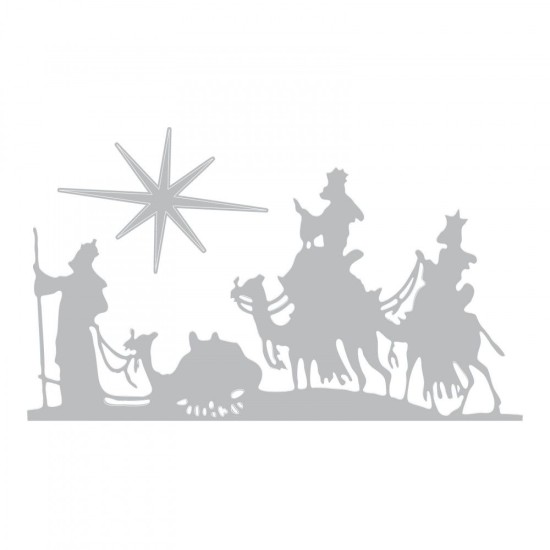 SIZZIX THINLITS DIE SET 2PK - WISE MEN SIZZIX THINLITS DIE SET 2PK - WISE MEN
