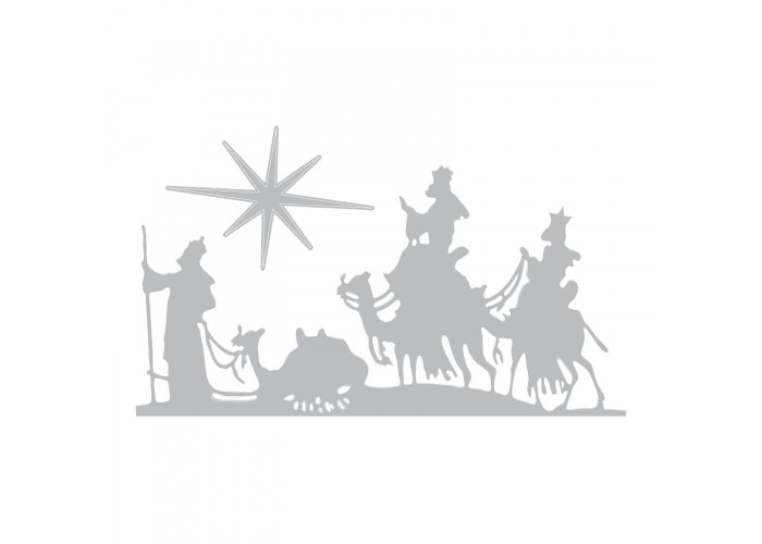 SIZZIX THINLITS DIE SET 2PK - WISE MEN SIZZIX THINLITS DIE SET 2PK - WISE MEN
