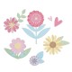 Sizzix Thinlits Die Set 15PK - Flower Set Sizzix Thinlits Die Set 15PK - Flower Set
