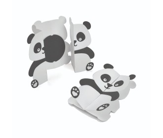 Sizzix Thinlits Die Set Card Panda Fold-a-Long 9τεμ  Sizzix Thinlits Die Set Card Panda Fold-a-Long 9τεμ