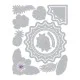  Sizzix Thinlits Die Set Tropical Elements 15τεμ