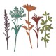 Sizzix Thinlits - Wildflower Stems #2 5τεμ Sizzix Thinlits - Wildflower Stems #2 5τεμ