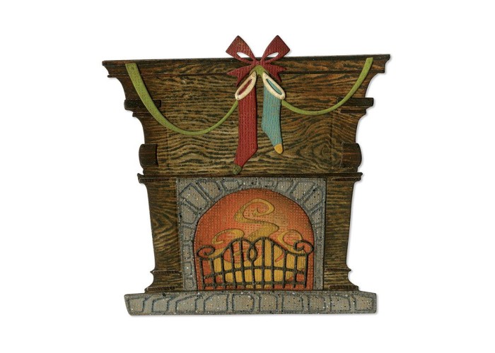 Sizzix Thinlits Die Set 12PK Fireside by Tim Holtz Sizzix Thinlits Die Set 12PK Fireside by Tim Holtz