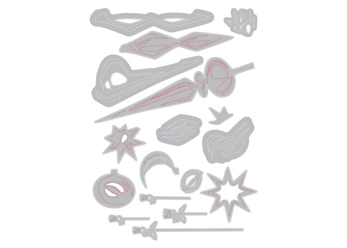Sizzix Thinlits Die Set 17PK Hanging Ornaments, Colorize™ by Tim Holtz Sizzix Thinlits Die Set 17PK Hanging Ornaments, Colorize™ by Tim Holtz