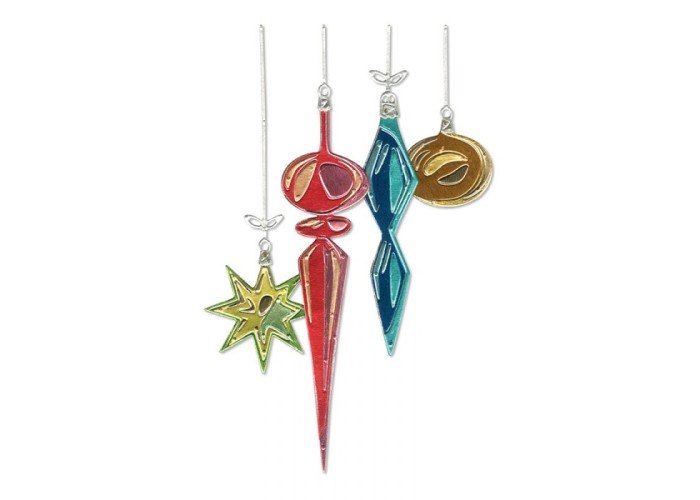 Sizzix Thinlits Die Set 17PK Hanging Ornaments, Colorize™ by Tim Holtz Sizzix Thinlits Die Set 17PK Hanging Ornaments, Colorize™ by Tim Holtz