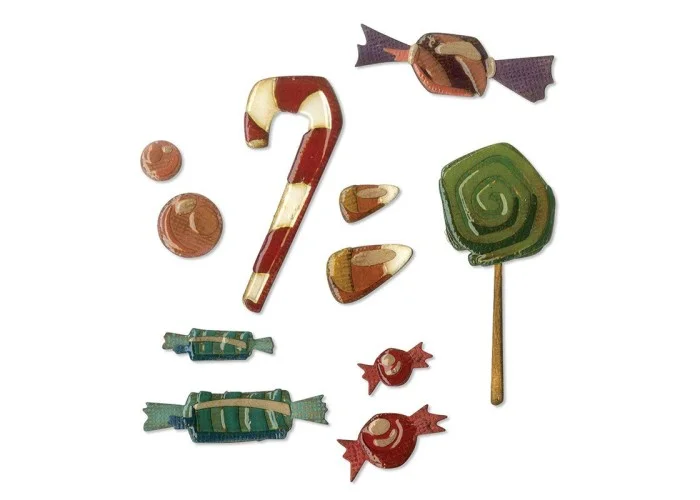 Sizzix Thinlits Die Set 11PK Sweet Treats by Tim Holtz