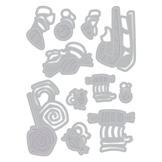 Sizzix Thinlits Die Set 11PK Sweet Treats by Tim Holtz Sizzix Thinlits Die Set 11PK Sweet Treats by Tim Holtz