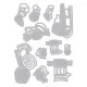 Sizzix Thinlits Die Set 11PK Sweet Treats by Tim Holtz
