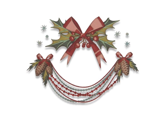 Thinlits Die Sizzix Set 10PK Deck the Halls, Colorize by Tim Holtz Thinlits Die Sizzix Set 10PK Deck the Halls, Colorize by Tim Holtz