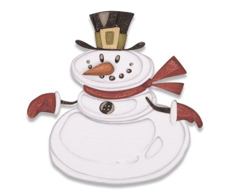 Thinlits Die Sizzix  Set 11PK Mr. Snowman, Colorize by Tim Holtz Thinlits Die Sizzix  Set 11PK Mr. Snowman, Colorize by Tim Holtz