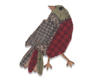 Bigz Die Sizzix  Patchwork Bird by Tim Holtz Bigz Die Sizzix  Patchwork Bird by Tim Holtz