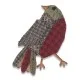 Bigz Die Sizzix  Patchwork Bird by Tim Holtz