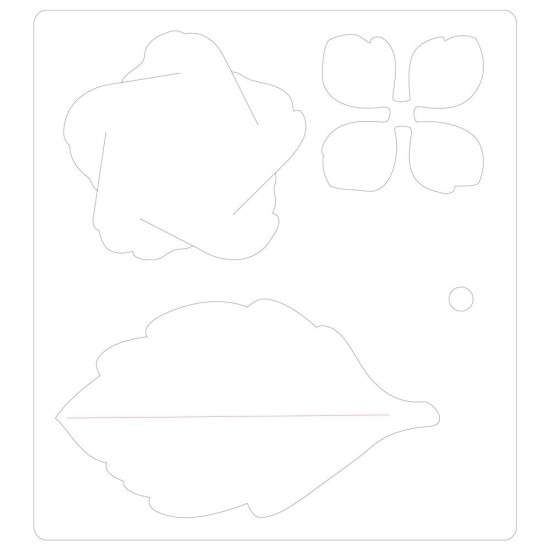Sizzix Bigz Die – Hydrangea Sizzix Bigz Die – Hydrangea