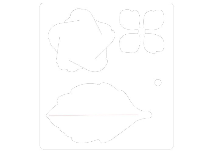 Sizzix Bigz Die – Hydrangea Sizzix Bigz Die – Hydrangea