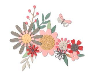 Sizzix Thinlits Die Set 17PK Bold Flora by Sophie Guilar Sizzix Thinlits Die Set 17PK Bold Flora by Sophie Guilar