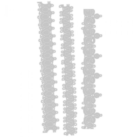 Sizzix Thinlits - Crochet #2 3τεμ Sizzix Thinlits - Crochet #2 3τεμ