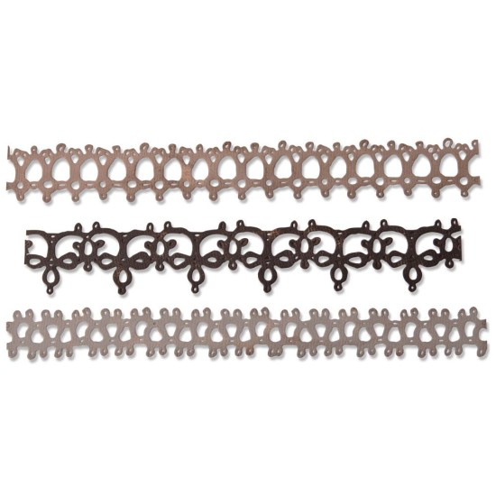 Sizzix Thinlits - Crochet #2 3τεμ Sizzix Thinlits - Crochet #2 3τεμ