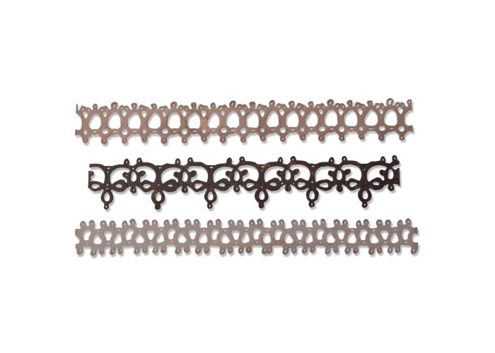 Sizzix Thinlits - Crochet #2 3τεμ Sizzix Thinlits - Crochet #2 3τεμ